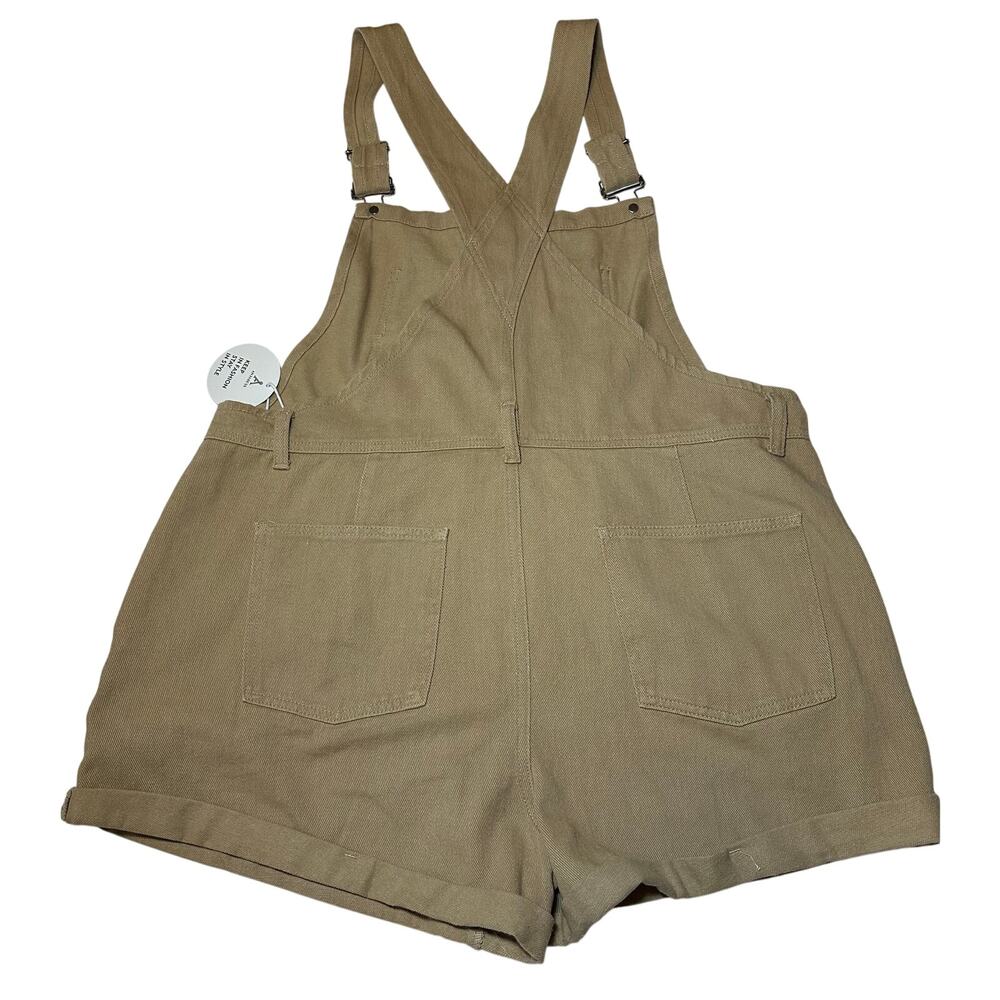 Anrabess Overalls Women’s XL Shortalls Romper Adjustable Straps Pockets - Picture 5 of 6